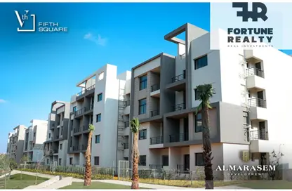 Apartment - Studio - 2 Bathrooms for rent in Moon Residences - Fifth Square - The 5th Settlement - New Cairo City - Cairo