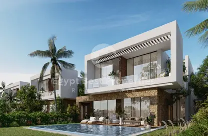 Chalet - 2 Bedrooms - 3 Bathrooms for sale in Azha North - Ras Al Hekma - North Coast