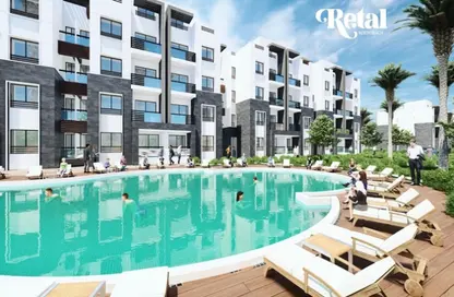 Penthouse - 2 Bedrooms - 2 Bathrooms for sale in Retal - Markaz Al Hamam - North Coast