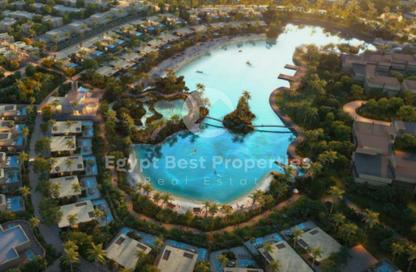 Chalet - 3 Bedrooms - 4 Bathrooms for sale in Ramla Lakeside - Qesm Ad Dabaah - North Coast