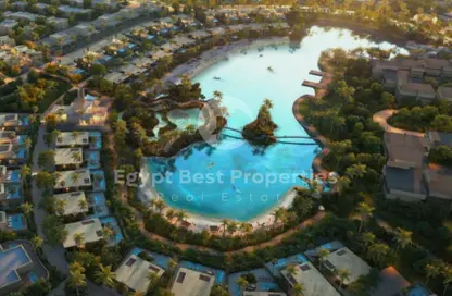 Chalet - 3 Bedrooms - 4 Bathrooms for sale in Ramla Lakeside - Qesm Ad Dabaah - North Coast