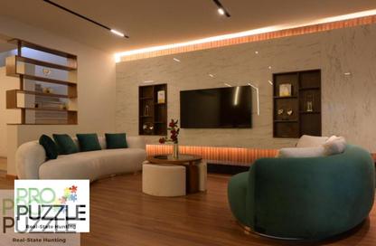 Townhouse - 4 Bedrooms - 4 Bathrooms for rent in Al Gezira St. - South Investors Area - New Cairo City - Cairo