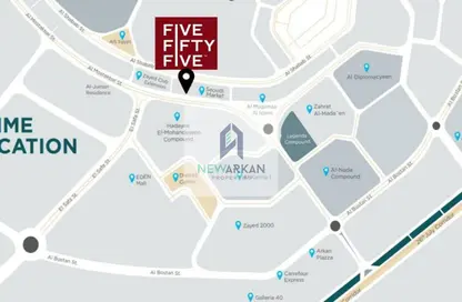 Clinic - Studio for sale in Five Fifty Five - Al Mostakbal St. - 2nd District - Sheikh Zayed City - Giza