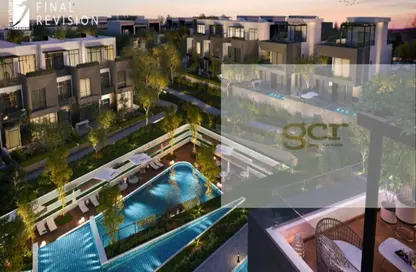 Townhouse - 3 Bedrooms - 4 Bathrooms for sale in Eastshire compound - 5th Settlement Compounds - The 5th Settlement - New Cairo City - Cairo