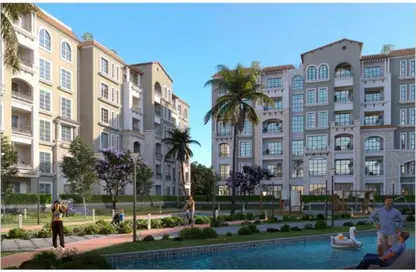 Apartment - 2 Bedrooms - 2 Bathrooms for sale in Al Nawadi St - Hadayek October - 6 October City - Giza