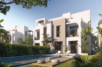 Twin House - 4 Bedrooms - 5 Bathrooms for sale in O West - 6 October Compounds - 6 October City - Giza