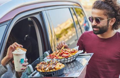 كافتيريا - استوديو للايجار في طريق غرب سوميد - غرب سوميد - مدينة 6 أكتوبر - الجيزة