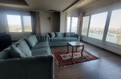 Apartment - 3 Bedrooms - 3 Bathrooms for rent in Mohamed Mazhar St. - Zamalek - Cairo