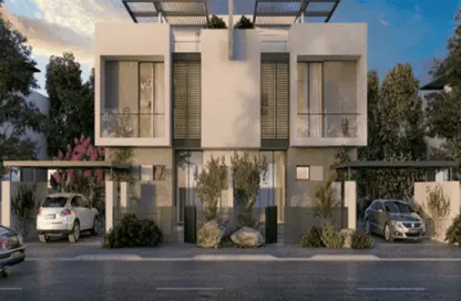 Twin House - 4 Bedrooms - 4 Bathrooms for sale in Al Burouj Compound - El Shorouk Compounds - Shorouk City - Cairo
