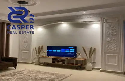Apartment - 3 Bedrooms - 3 Bathrooms for rent in Doctor Yassin Abdel Ghaffar St. - Area C - Ganoob El Acadimia - New Cairo City - Cairo
