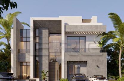 Twin House - 4 Bedrooms - 3 Bathrooms for sale in Saada Compound - New Cairo City - Cairo