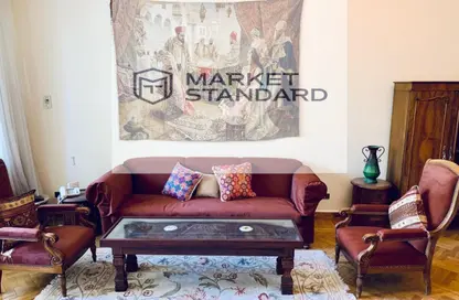 Apartment - 2 Bedrooms - 2 Bathrooms for rent in Bahgat Ali St. (Ebn Al Nabeh) - Zamalek - Cairo