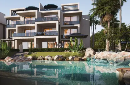 Apartment - 2 Bedrooms - 1 Bathroom for sale in One7 Residence - Hurghada Resorts - Hurghada - Red Sea
