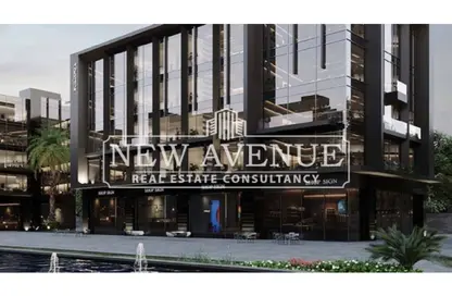 Office Space - Studio - 2 Bathrooms for sale in The Waterway View - 90 Street - The 5th Settlement - New Cairo City - Cairo