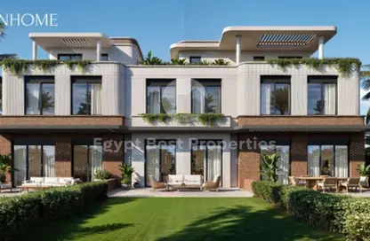 Townhouse - 3 Bedrooms - 4 Bathrooms for sale in Crescent Walk - 5th Settlement Compounds - The 5th Settlement - New Cairo City - Cairo