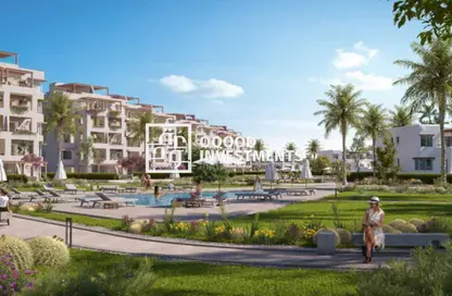 Penthouse - 2 Bedrooms - 3 Bathrooms for sale in Hacienda West - Ras Al Hekma - North Coast