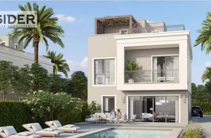 Villa - 3 Bedrooms - 3 Bathrooms for sale in Belle Vie - New Zayed City - Sheikh Zayed City - Giza