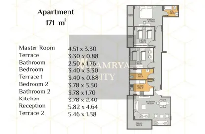 Apartment - 3 Bedrooms - 2 Bathrooms for sale in North House - The 5th Settlement - New Cairo City - Cairo