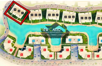 Chalet - 3 Bedrooms - 4 Bathrooms for sale in Azha North - Ras Al Hekma - North Coast