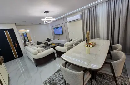 Apartment - 3 Bedrooms - 3 Bathrooms for rent in Al Yarmouk St. - 1st Zone - Nasr City - Cairo