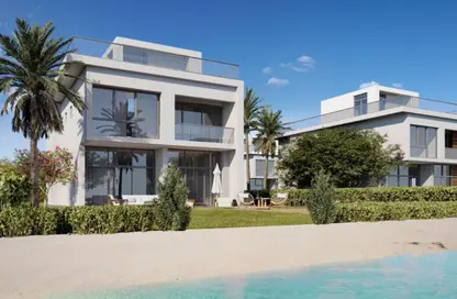 Townhouse - 3 Bedrooms - 4 Bathrooms for sale in Mazarine - New Alamein City - Al Alamein - North Coast