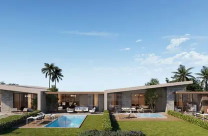 Twin House - 4 Bedrooms - 5 Bathrooms for sale in Caesar Island - Ras Al Hekma - North Coast