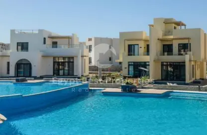 Chalet - 2 Bedrooms - 3 Bathrooms for sale in Makadi Heights - Makadi Orascom Resort - Makadi - Hurghada - Red Sea