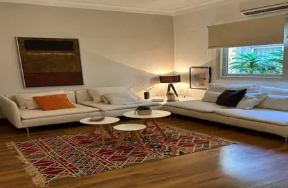 Apartment - 2 Bedrooms - 2 Bathrooms for rent in Mohamed Mazhar St. - Zamalek - Cairo