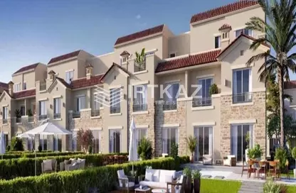 Townhouse - 4 Bedrooms - 5 Bathrooms for sale in La Vista City - New Capital Compounds - New Capital City - Cairo