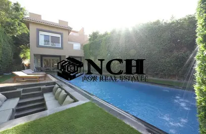 Twin House - 4 Bedrooms - 4 Bathrooms for rent in Al Gezira St. - South Investors Area - New Cairo City - Cairo