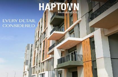 Apartment - 2 Bedrooms - 2 Bathrooms for sale in HAP Town - Mostakbal City Compounds - Mostakbal City - Future City - Cairo