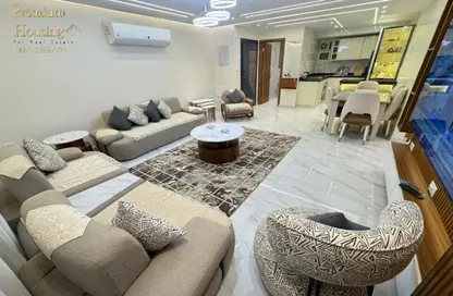 Apartment - 2 Bedrooms - 3 Bathrooms for rent in Shehab St. - Mohandessin - Giza