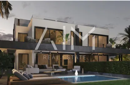 منزل مزدوج - 5 غرف نوم - 6 حمامات للبيع في ستيت - التجمع الاول - مدينة القاهرة الجديدة - القاهرة