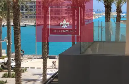 Chalet - 3 Bedrooms - 3 Bathrooms for rent in Marassi - Sidi Abdel Rahman - North Coast