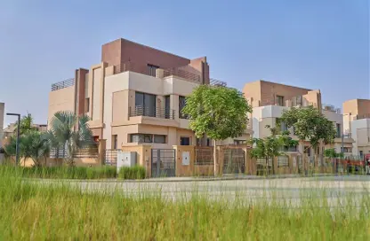 Twin House - 3 Bedrooms - 4 Bathrooms for sale in Alma - 2nd District - Sheikh Zayed City - Giza