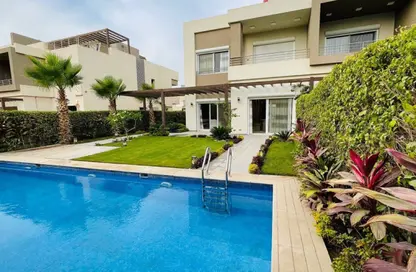 Villa - 5 Bedrooms - 5 Bathrooms for rent in Palm Hills Golf Extension - Al Wahat Road - 6 October City - Giza