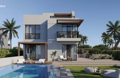 Twin House - 4 Bedrooms - 4 Bathrooms for sale in O West - 6 October Compounds - 6 October City - Giza