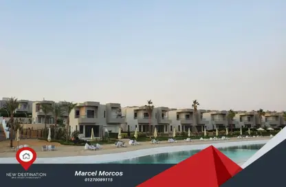 Twin House - 3 Bedrooms - 3 Bathrooms for sale in Azha - Al Ain Al Sokhna - Suez