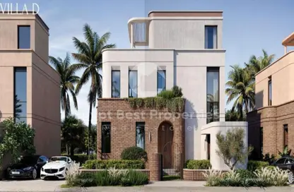 Duplex - 3 Bedrooms - 4 Bathrooms for sale in Crescent Walk - 5th Settlement Compounds - The 5th Settlement - New Cairo City - Cairo