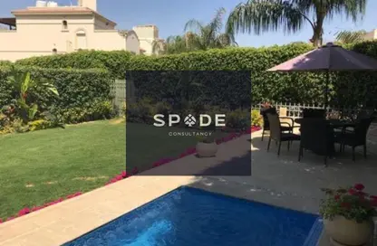Twin House - 6 Bedrooms - 6 Bathrooms for sale in Al Patio 2 - North Investors Area - New Cairo City - Cairo