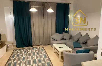 Apartment - 1 Bedroom - 1 Bathroom for rent in Palm Hills Village Gate - South Investors Area - New Cairo City - Cairo