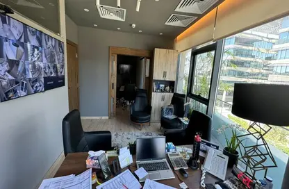 Office Space - Studio - 1 Bathroom for rent in Green Plaza 1 - New Zayed City - Sheikh Zayed City - Giza
