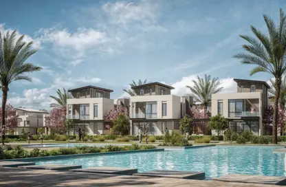 Townhouse - 4 Bedrooms - 3 Bathrooms for sale in The 8 - New Zayed City - Sheikh Zayed City - Giza