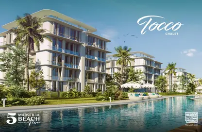 Chalet - 2 Bedrooms - 2 Bathrooms for sale in Marseilia Beach 4 - Sidi Abdel Rahman - North Coast