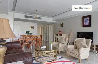 Apartment - 3 Bedrooms - 3 Bathrooms for rent in Lake View - 5th Settlement Compounds - The 5th Settlement - New Cairo City - Cairo