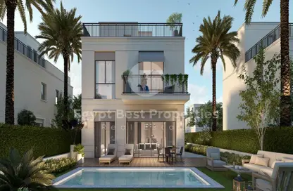 Villa - 4 Bedrooms - 4 Bathrooms for sale in Solana - New Zayed City - Sheikh Zayed City - Giza