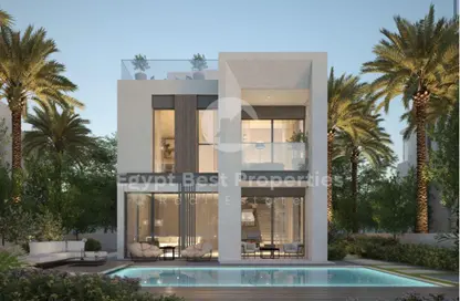 Villa - 3 Bedrooms - 3 Bathrooms for sale in Belle Vie - New Zayed City - Sheikh Zayed City - Giza