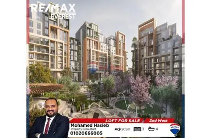 دوبلكس - 3 غرف نوم - 4 حمامات للبيع في بارك سايد ريزيدنس - أبراج زيد - كمبوندات الشيخ زايد - الشيخ زايد - الجيزة