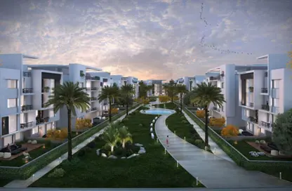 شقة - 3 غرف نوم - 2 حمامات للبيع في فيفث سكوير - التجمع الخامس - مدينة القاهرة الجديدة - القاهرة