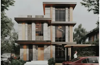 Townhouse - 4 Bedrooms - 4 Bathrooms for sale in Sun Capital - Fayoum Desert road - 6 October City - Giza